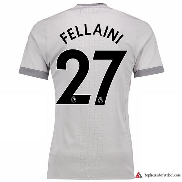 Camiseta Manchester United Tercera equipación Fellaini 2017-2018